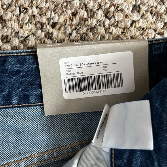 NWT Everlane curvy 90’s cheeky straight Jean - Picture 2 of 4